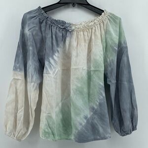 🌺 3/$25 🌺 | Red Haute | Women’s ‘Tie-Dye’ Design Blouse‎